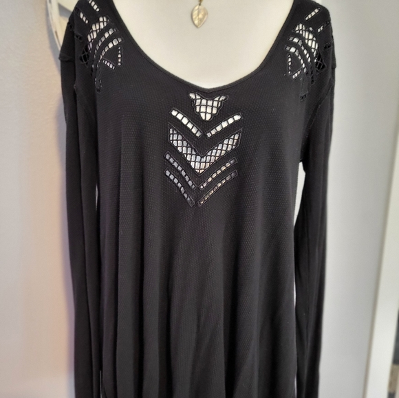We The Free Free People Cutwork Moonrise Top - Picture 3 of 6